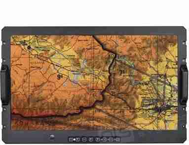 Rack and Panel Mount HMI Display Monitors For Demanding Environments 15 PM-27-4K-MT